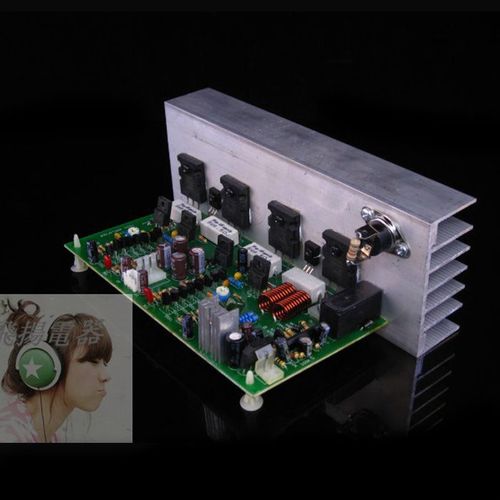 v大东芝管单声道功放板发烧大功率功放板家用 支持散热diy功放机