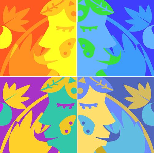 同类色互补色邻近色对比色