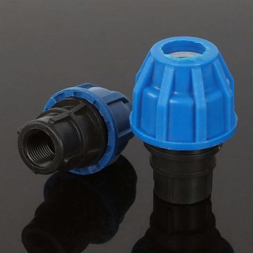 pe蓝内丝快接直接 直接 接头内丝直接 自来水管配件 20 25 32 40