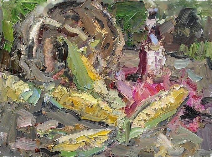 亚历山大·库里什用厚重的笔触速写式方法记录第一印象