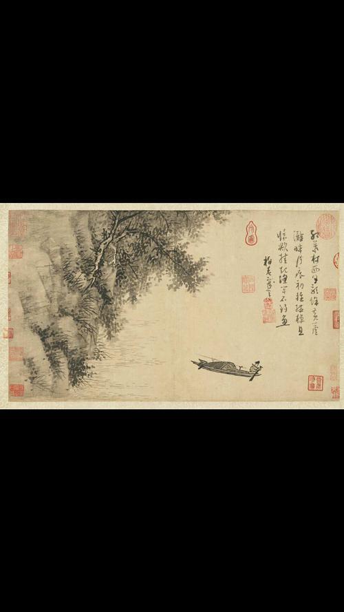 王希孟的作品有哪些吴镇的作品吴镇绘画特点