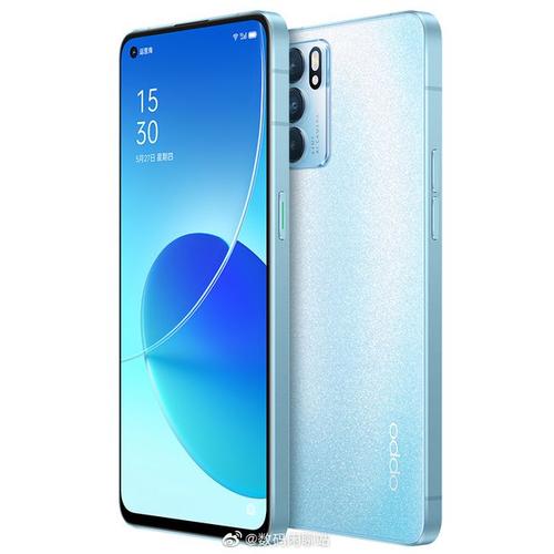 opporeno6夏日晴海配色公布闪耀星钻后盖10点开启预约