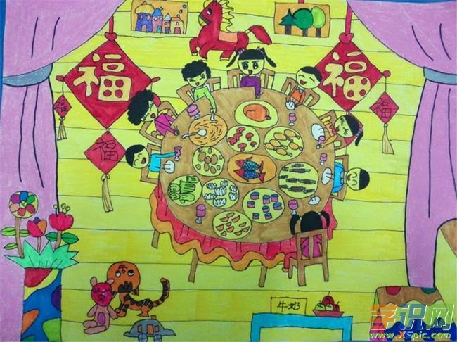 春节传统文化绘画图片欣赏