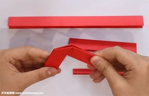 98k狙击枪折纸教程