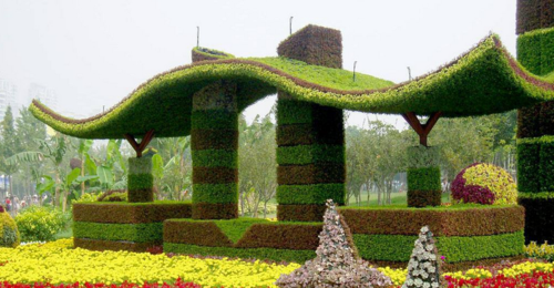 成都园林小品 立体真植物雕塑造型生产厂家 成都景赐园林绿化有限公司