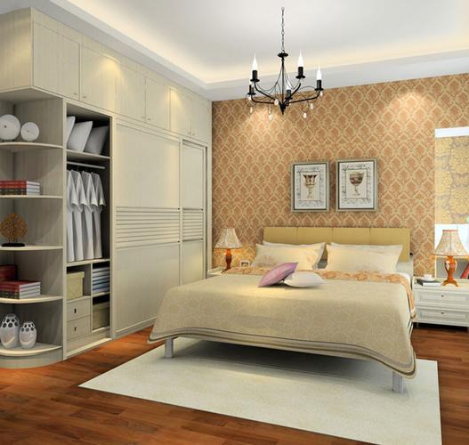 简欧风格卧室家居定制装修图(15/21) 店尚品宅配