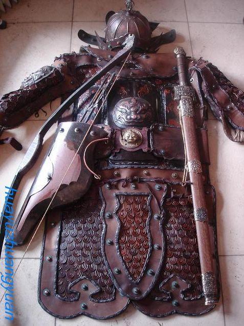 一组汉皮甲图片