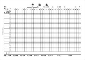考勤表是公司员工每天上班的凭证,也是员工领工资的凭证,因为它记录