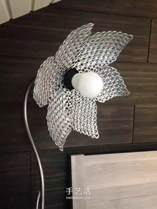 易拉罐拉环变废为宝手工制作图片 太惊艳了!