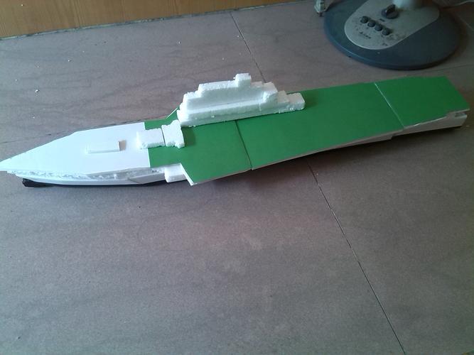 求制作航母模型教程!