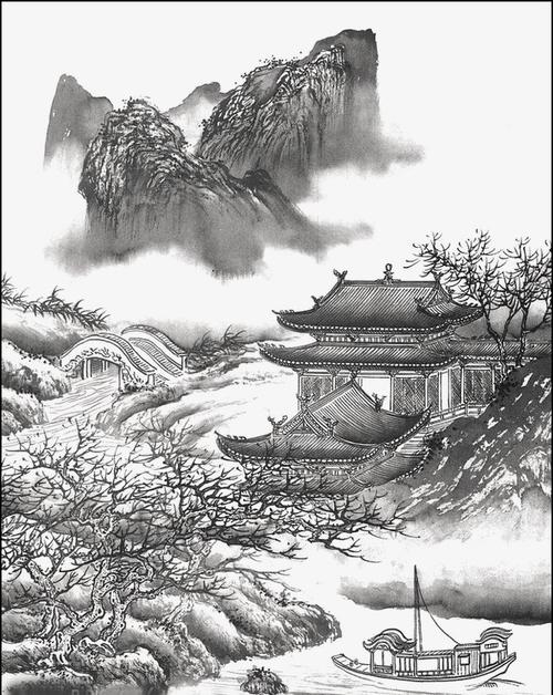 搜图中国提供独家原创水墨山水风光下载,此素材图片已被下载27次,被