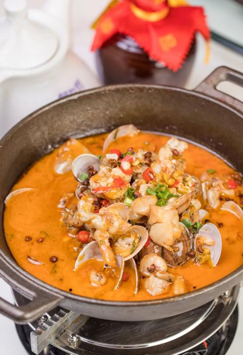 = 酸辣跳跳花甲牛蛙 =