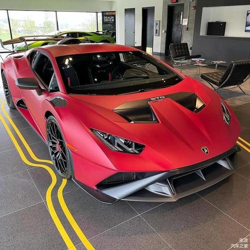 外观很凶猛 性能更强 全新兰博基尼huracán sto实车
