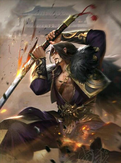 三国杀打击感最强原画,李傕郭汜决战长安,手杀专属ol太眼馋