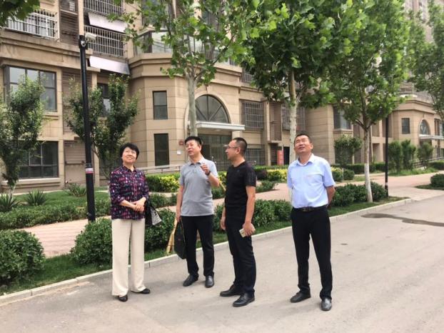 河北省广厦奖评审专家组对八个候选项目进行巡查指导