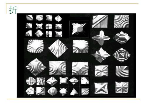 多角度,多视点全面介绍纸立体构成,适合初中美术教学多媒体辅助或喜欢