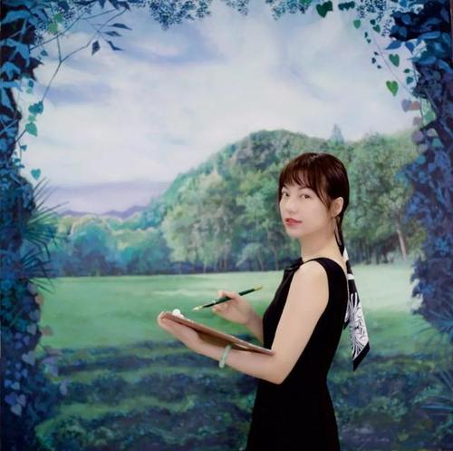 美女画家孙晓岚绘画作品欣赏