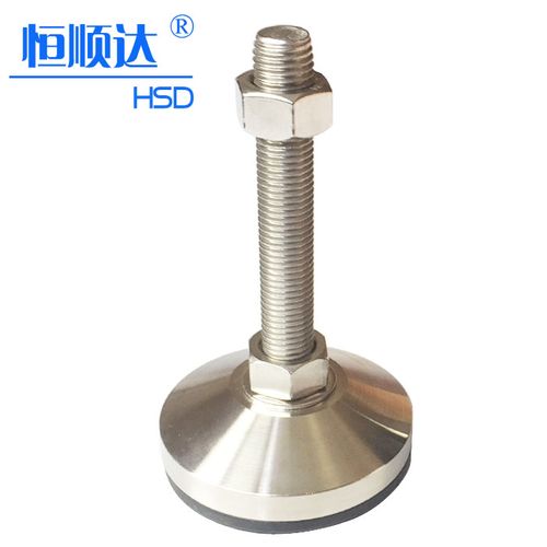 地脚螺栓设备机脚可调节螺丝 304 支撑脚 m20 厂家重型防滑调节脚脚杯