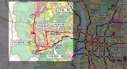 长沙地铁2号线大变化!拟西延11站,快看到你家吗?