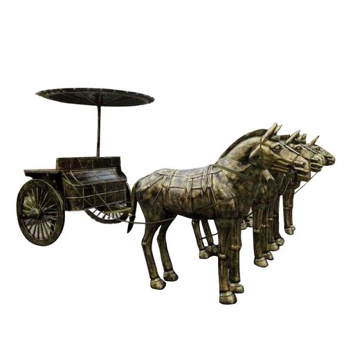 兵马俑秦始皇陵铜车马摆件西安旅游特色纪念品仿古