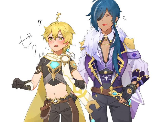 同人搬运杂图一组凯亚空雷泽温迪重云行秋微耽12