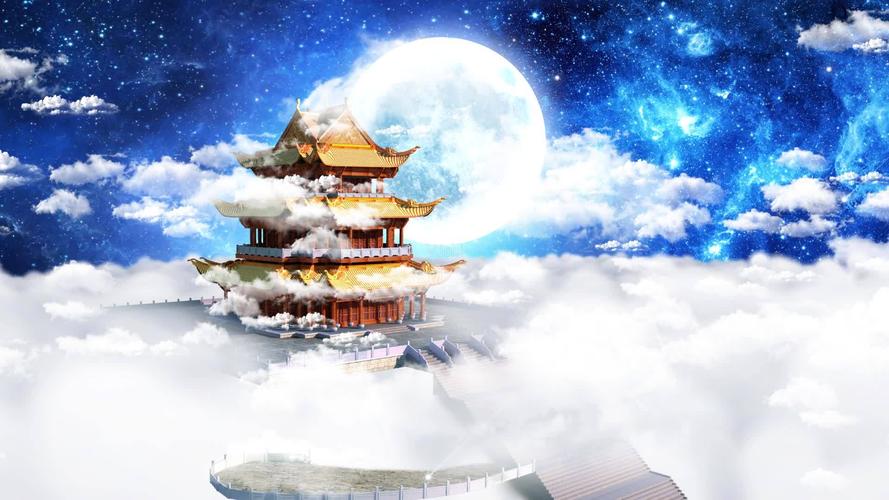 50秒广寒宫_1920x1080_高清视频素材下载(编号:1740906)_舞台背景_vj