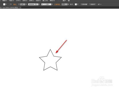 ai怎么绘制五角星?