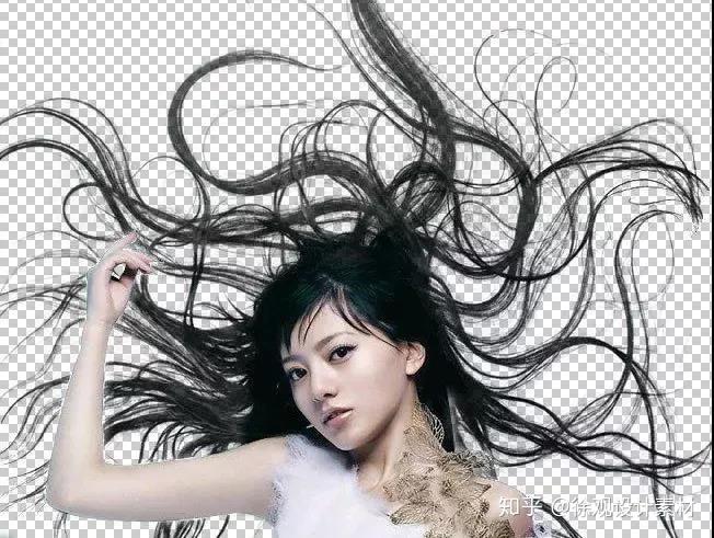 ps抠头发有哪几种方法ps快速蒙版抠头发ps抠图视频教程素材