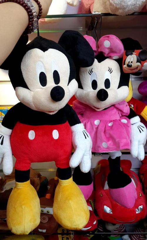 迪士尼毛绒玩具米老鼠情侣米奇米妮mikimini公仔情人