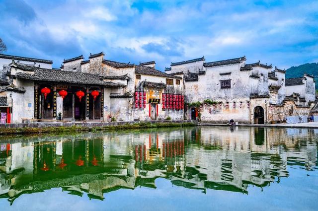 初夏宏村,诗意画卷|古村|黟县|徽派建筑_网易订阅