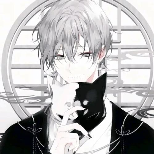 男头 微丧||长大就没有快乐了_动漫_男生头像_动漫男生头像_素材_头像