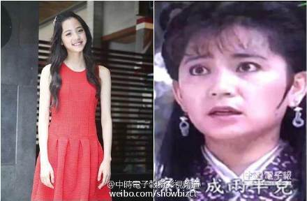 果然傅娟年轻时也是美少女一枚! 难.
