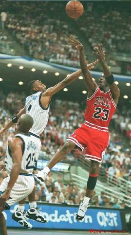 乔丹最帅的投篮动作