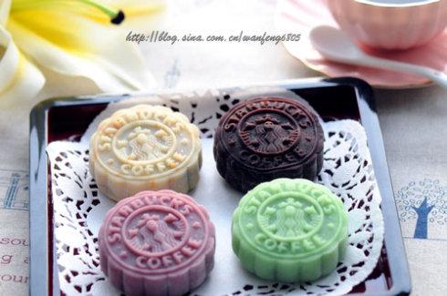 星巴克冰皮月饼