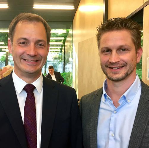 alexander de croo  deputy prime minister