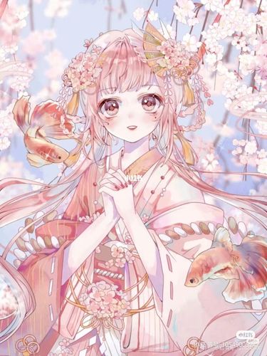 古风二次元的少女_动漫_古风_二次元古风女_素材_素材