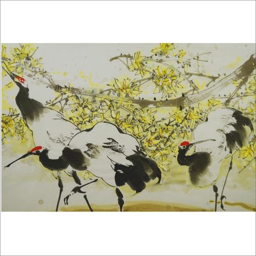 贾树森《六合同春》(特拍)