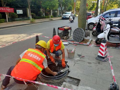 米易县综合行政执法局加强市政设施维护管理助力文明城市创建