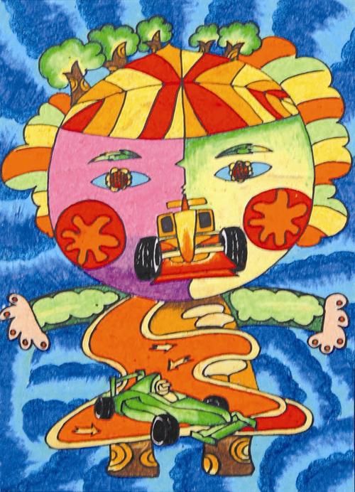 满怀着兴奋和期待,他们用非凡的想象力,用充满童趣的画笔描绘了一幅幅
