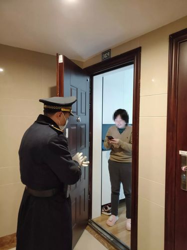 邦泰物业秩序维护员上门统计