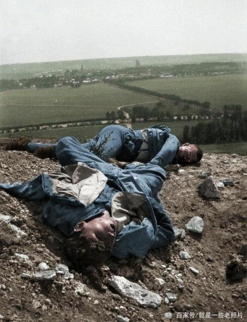 再现百年前的世界灾难,一组彩色的一战老照片