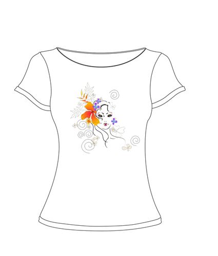 创意t恤设计稿 依love 投标-猪八戒网