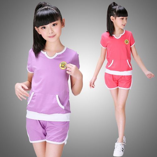 4秋季5女童6衣服长裤休闲套装7儿童装8小女孩9春装11纯棉3-12岁10