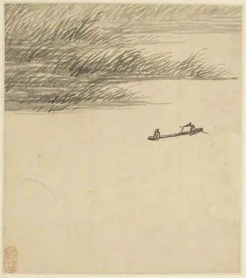 沈周山水画的点景