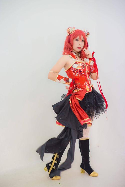 lovelive旗袍觉醒西木野真姬cosplay