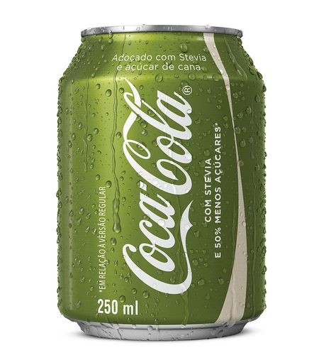 coca-cola stevia : stevia"s packshot to the coca