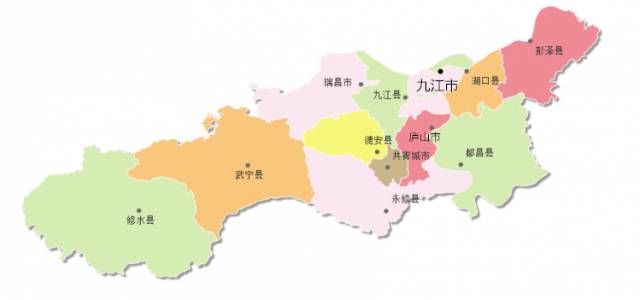 有人把九江地图画成了这样刷爆了朋友圈
