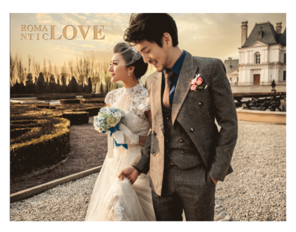 romantic love 浪漫爱情-(横款)32寸水晶拉米娜木版画