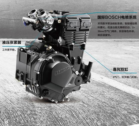 国产摩托车使用的中大排量发动机有哪些?有何特点?