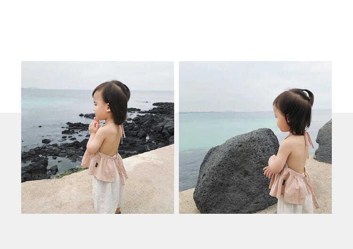 童装女童夏季吊带背心宝宝肚兜性感露背裙2021小女孩上衣儿童护肚